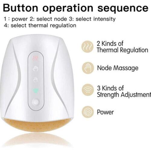 Air Compression Heated Hand, Wrist Pain Massager - Arthritis - Carpal Tunnel - Pain Free Me