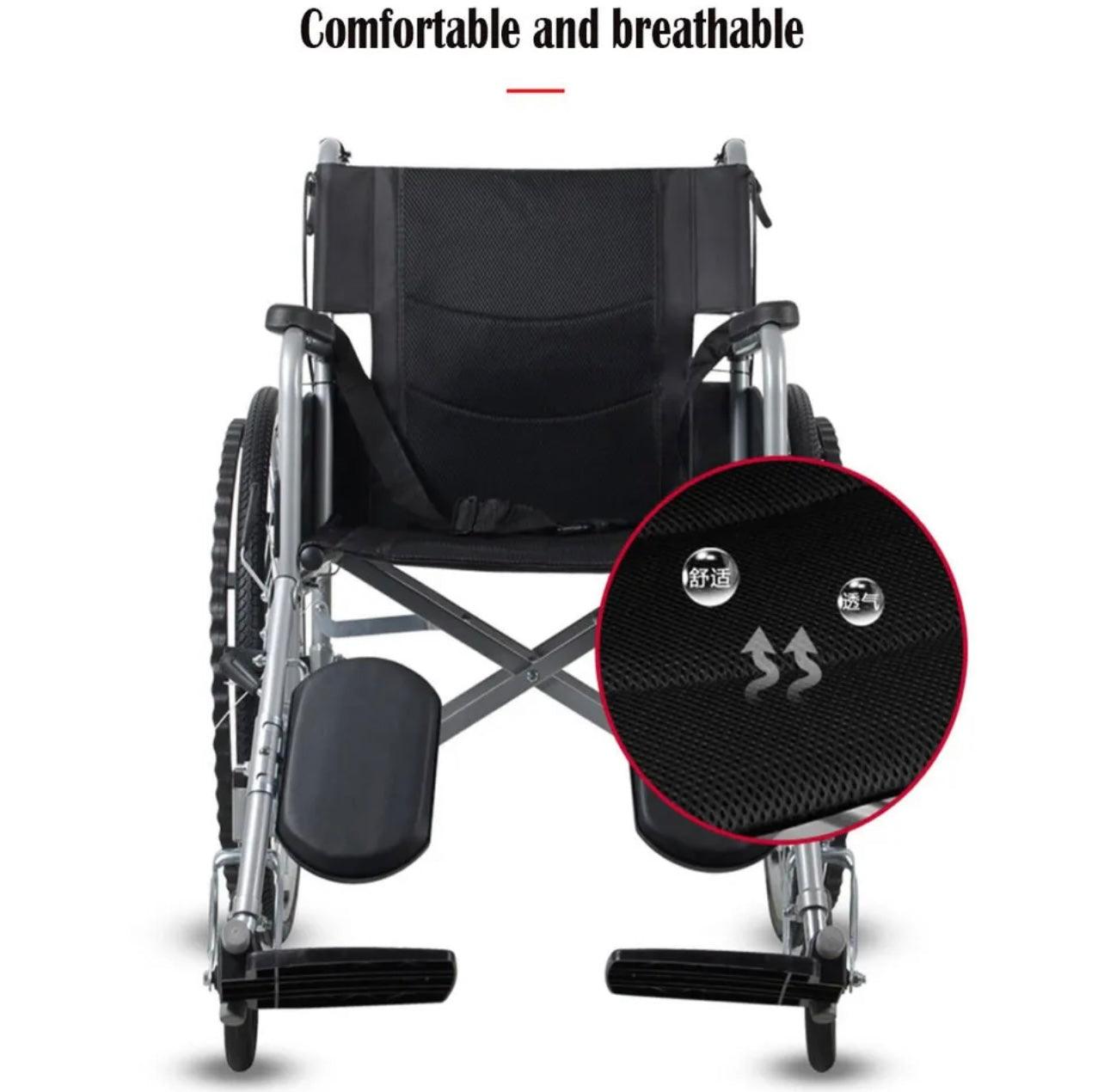 Self Rolling Portable Folding Light Wheelchair - Pain Free Me