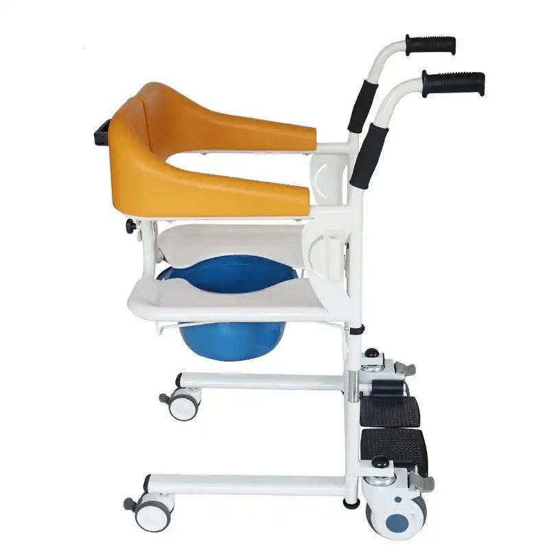 Patient Transfer Commode Wheelchair 4 in 1 for Hospitals, Aged Care ...