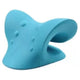 Neck adjuster cervical traction device for migraine relief