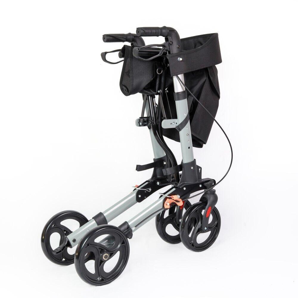 Sturdy Compact Rollator Mobility Walker - Euro Style - Pain Free Me